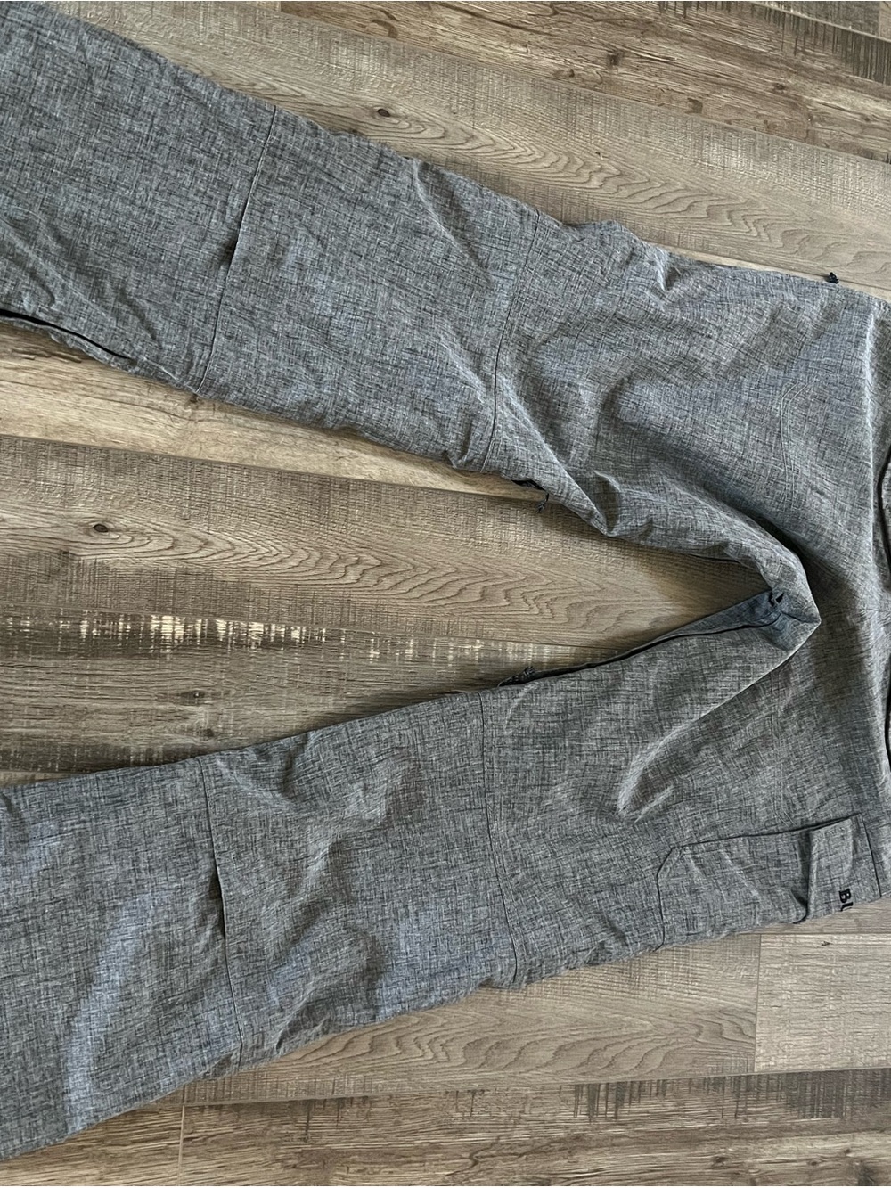 Burton Gray Men's Covert insulated Snow Pants Sz L like new - Picture 8 of 16